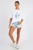 White Graphic Tee Short Sleeve sold by Ally Fashion
