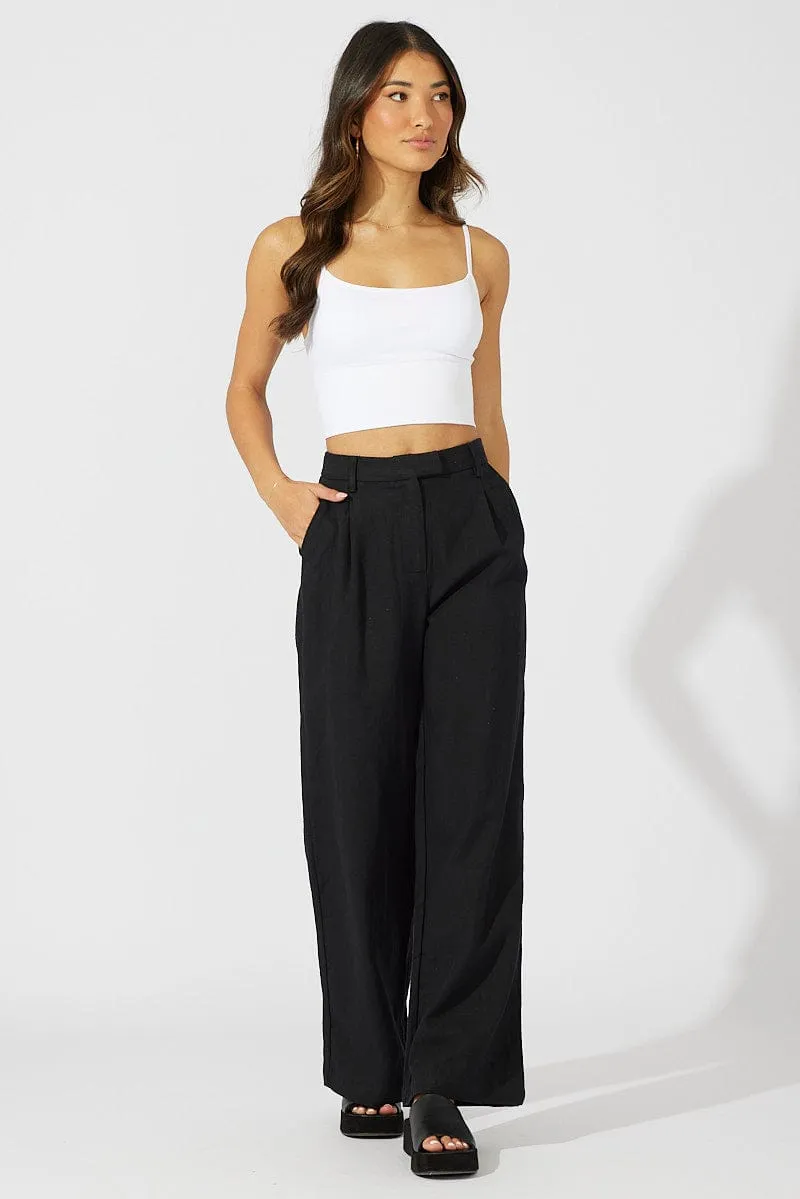 White Bralette Round Neck Seamless sold by Ally Fashion product image thumbnail 2