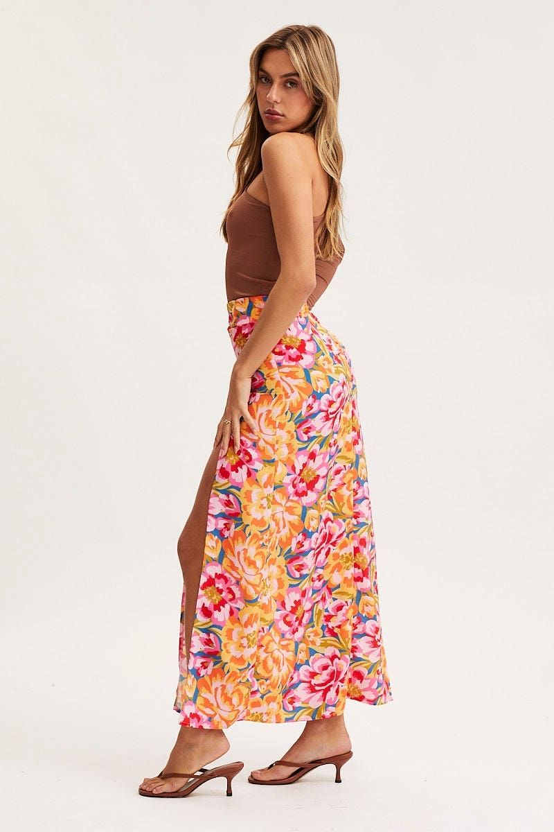 Print Maxi Skirt High Rise sold by Ally Fashion product image thumbnail 4
