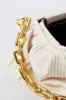 White Ruched Crossbody Bag sold by Ally Fashion