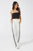 Grey Wide Leg Track Pants sold by Ally Fashion