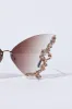 Brown Butterfly Sunglasses sold by Ally Fashion