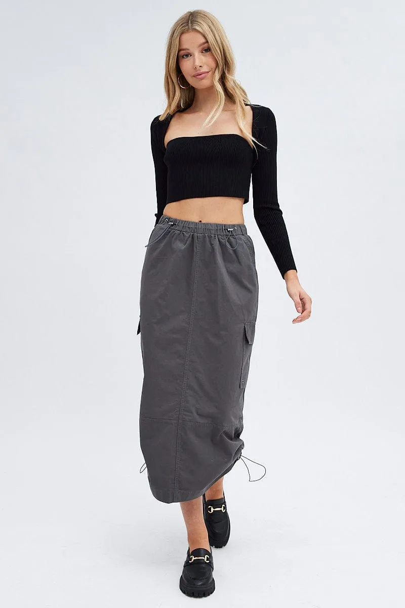 スカート musinsastandardwoman Women's Nylon Parachute Skirt Ash Grey MUSINSA | MUSINSA STANDARD WOMAN Women's Nylon Parachute