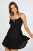 Black Fit And Flare Dress Mini sold by Ally Fashion