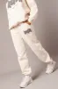 Beige Track Pants High Rise sold by Ally Fashion