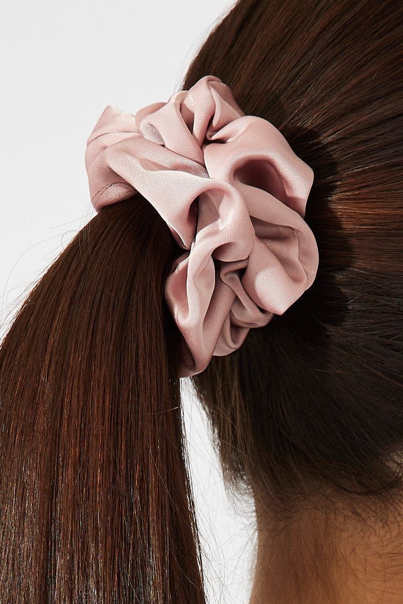 Pink Scrunchies sold by Ally Fashion product image thumbnail 2