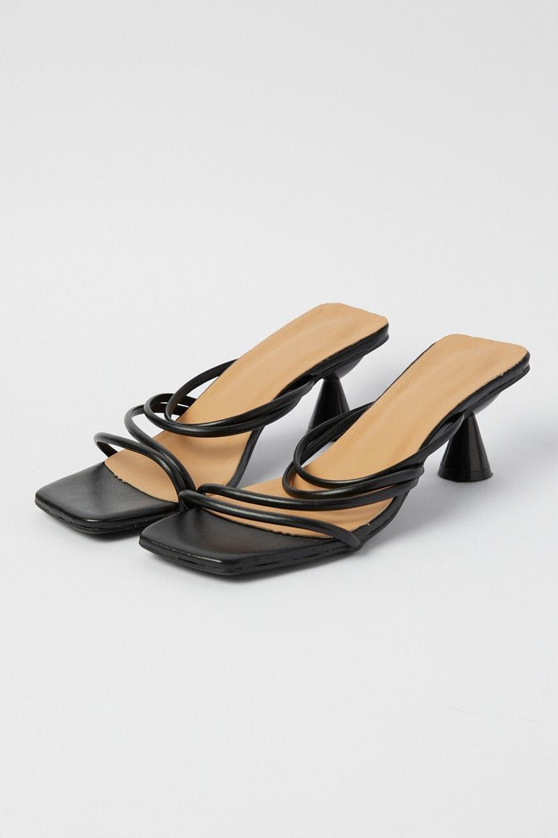 Black Mules sold by Ally Fashion