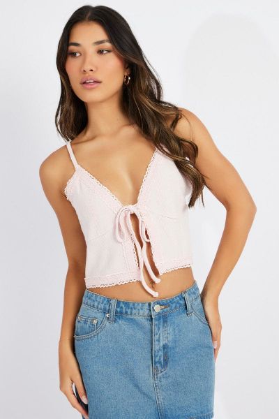 ally pink top