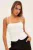White Corset Top sold by Ally Fashion