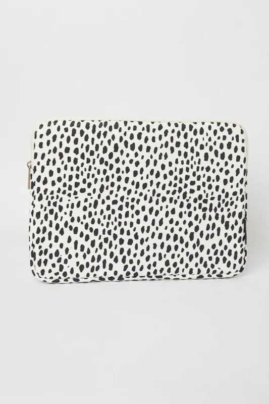 Animal Print Spot Print Laptop Case 13 Inch sold by Ally Fashion