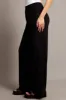 Black Wide Leg Pants High Rise Textured Fabric sold by Ally Fashion