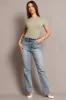 Green Supersoft Top Short Sleeve sold by Ally Fashion