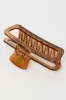 Brown Large Hair Claw Clip sold by Ally Fashion