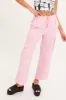 Pink Cargo Pants Relaxed Wide Leg sold by Ally Fashion
