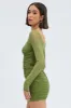 Green Bodycon Dress Corset Detail Mesh sold by Ally Fashion