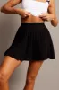 Black Mini Skirt Tennis High Rise sold by Ally Fashion