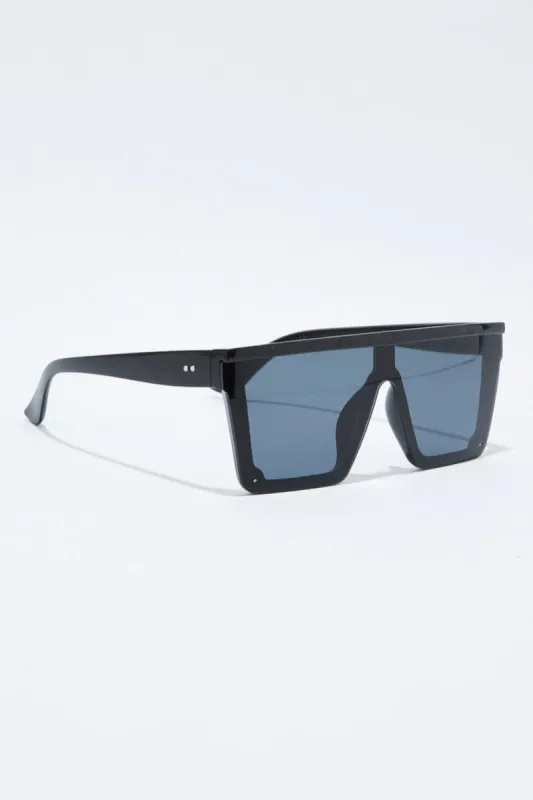 Black Visor Sunglasses sold by Ally Fashion