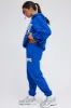 Blue Track Pants High Rise Jogger sold by Ally Fashion