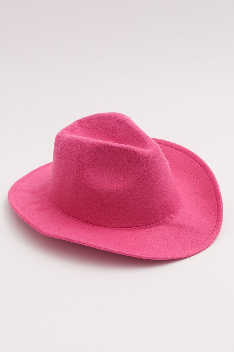 Pink Cowboy Hat sold by Ally Fashion product image thumbnail 2