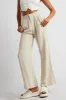 Beige Wide Leg Pant High Rise sold by Ally Fashion