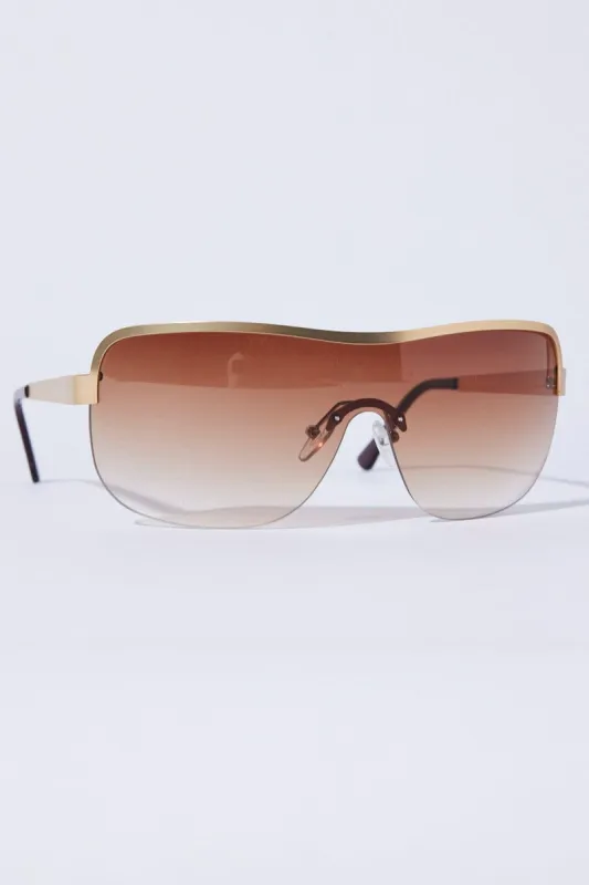 Brown Fashion Sunglasses sold by Ally Fashion