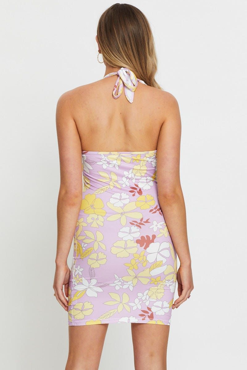 Print Bodycon Dress Mini sold by Ally Fashion product image thumbnail 5