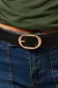 Gold Oval Buckle Belts sold by Ally Fashion