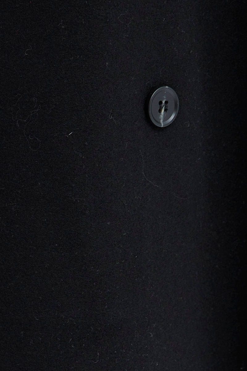 Black Longline Coat Long Sleeve sold by Ally Fashion product image thumbnail 6