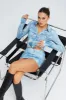 Blue Print Mini Skirt Low Rise sold by Ally Fashion