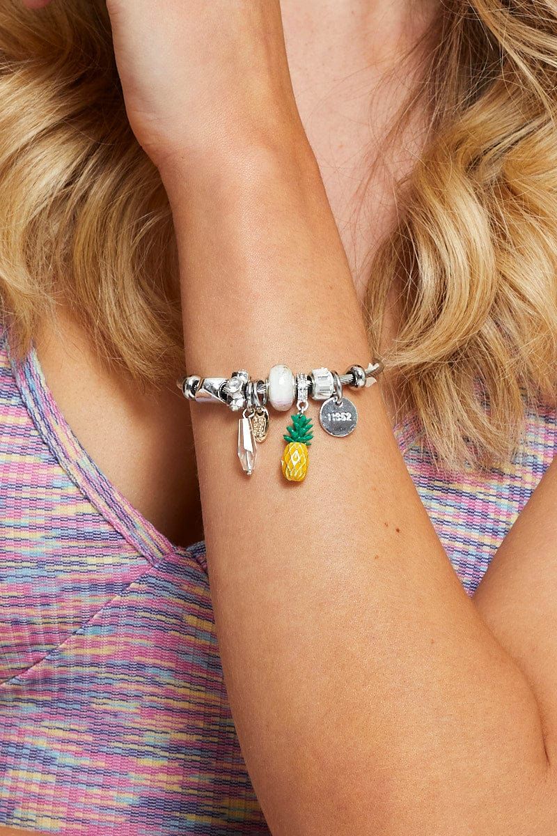 Yellow Charm Bracelet sold by Ally Fashion product image thumbnail 2