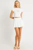 White Graphic Tee Short Sleeve sold by Ally Fashion
