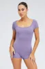 Purple Unitard sold by Ally Fashion