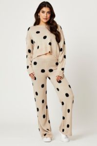 Polka Dot Jumper Long Sleeve sold by Ally Fashion