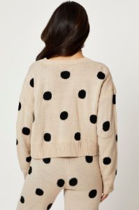 Polka Dot Jumper Long Sleeve sold by Ally Fashion
