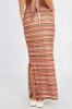 Multi Stripe Maxi Skirt High Rise sold by Ally Fashion