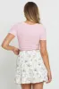 Print Mini Skirt Tiered sold by Ally Fashion