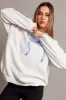 Grey Graphic Sweater Long Sleeve sold by Ally Fashion