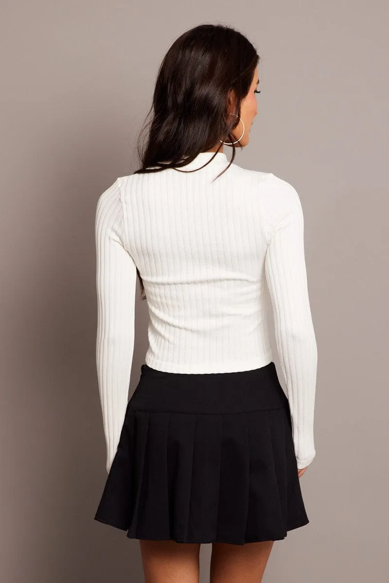 Black Tennis Skirt Mini sold by Ally Fashion product image thumbnail 5