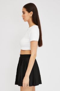 Black Mini Skirt Tennis High Rise sold by Ally Fashion