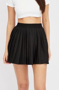 Black Mini Skirt Tennis High Rise sold by Ally Fashion