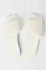 White Flat Sandals sold by Ally Fashion
