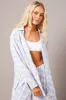 Blue Abstract Relaxed Shirt Long Sleeve sold by Ally Fashion