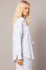 Blue Abstract Relaxed Shirt Long Sleeve sold by Ally Fashion