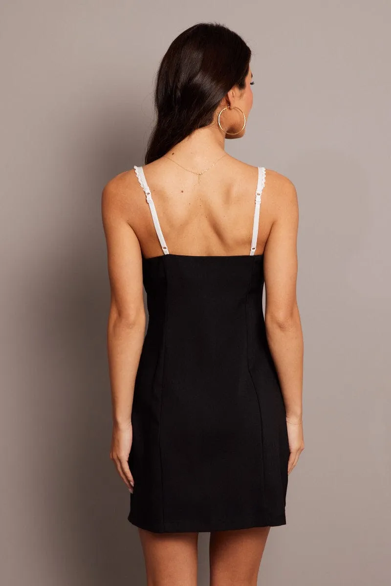 Black Bodycon Dress Singlet Mini sold by Ally Fashion product image thumbnail 5