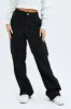 Black Cargo Pants Low Rise sold by Ally Fashion