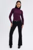 Black Flare Denim Jeans Low rise sold by Ally Fashion