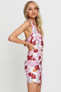 Print Bodycon Dress Mini sold by Ally Fashion