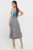 Check Midi Skirt High Rise sold by Ally Fashion