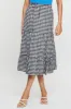 Check Midi Skirt High Rise sold by Ally Fashion