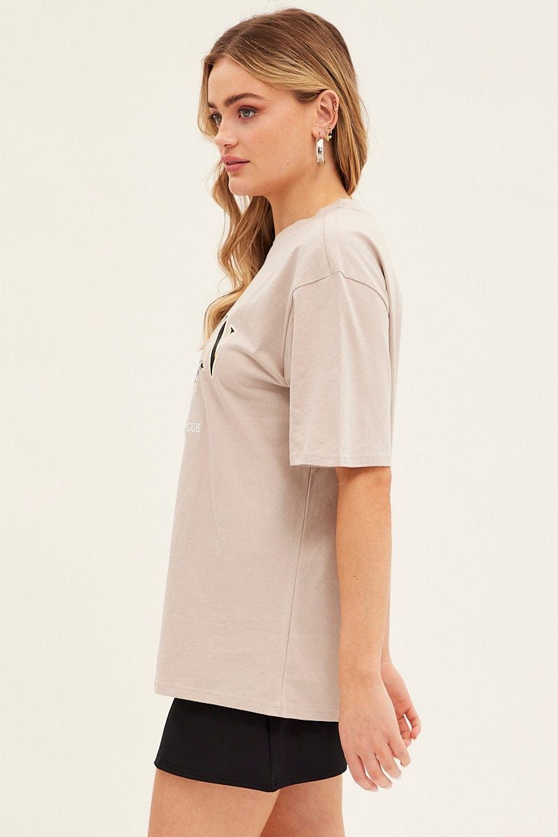 Sand T Shirt Short Sleeve Crew Neck Brooklyn Cotton sold by Ally Fashion product image thumbnail 4